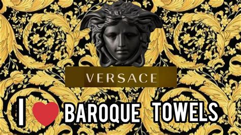 VERSACE TOWELS / UNBOXING / VERSACE HOME 